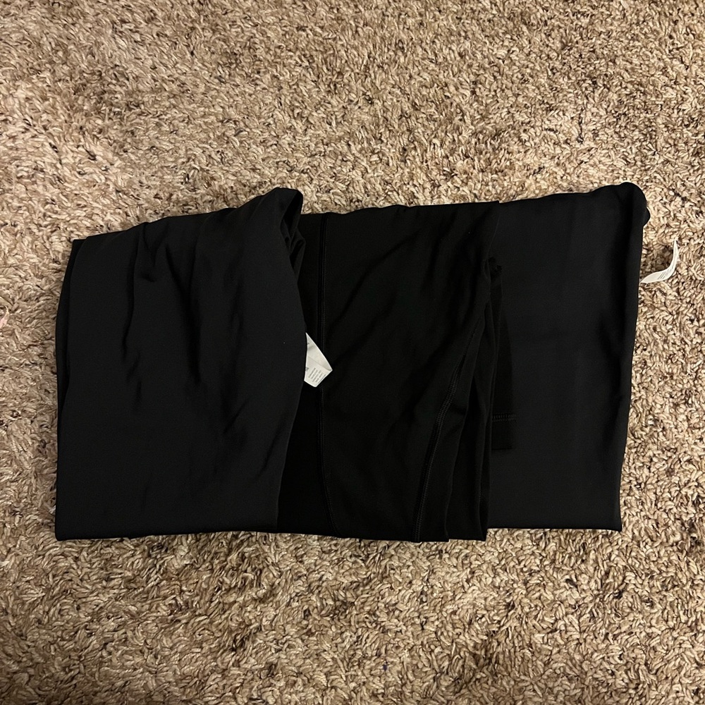 THREE PAIRS OF LULULEMON LEGGINGS!
